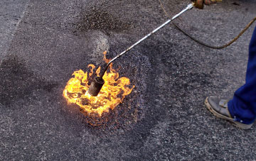 Foreland Fields flat roofing repairs