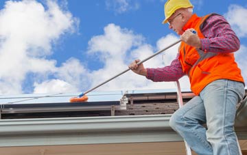 Foreland Fields soft wash roof cleaning